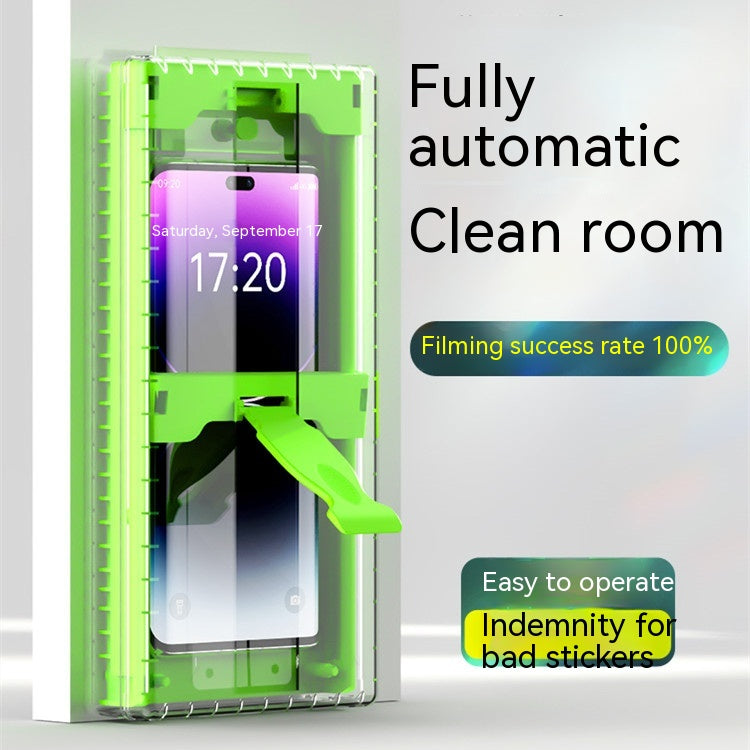 Cell Phone Tempered Film Full-screen Coverage Dust-free Warehouse Second Sticking