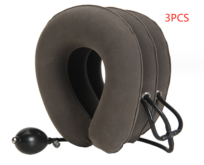 Portable traction cervical spine stretcher