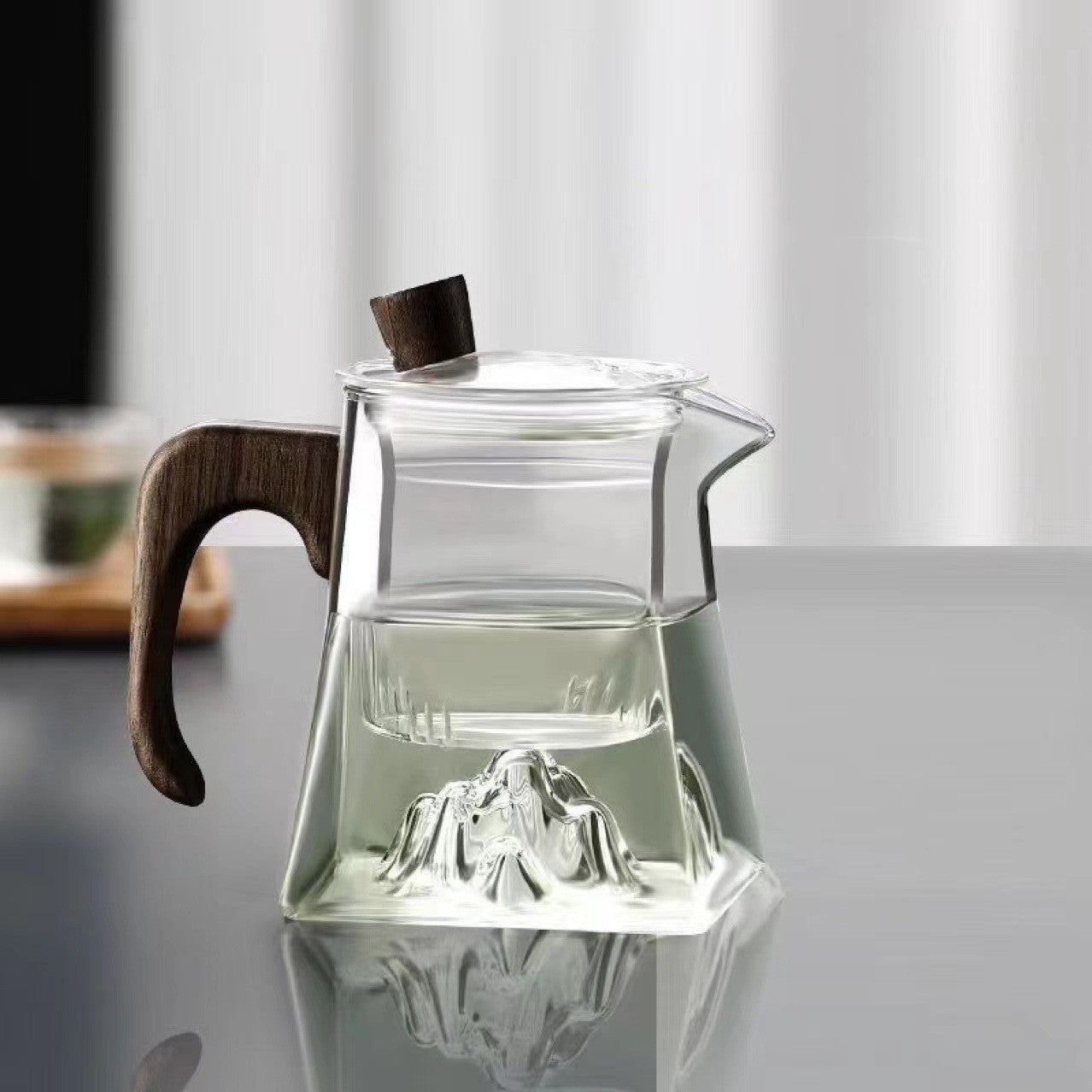 Household Borosilicate High Temperature Resistant Glass Teapot