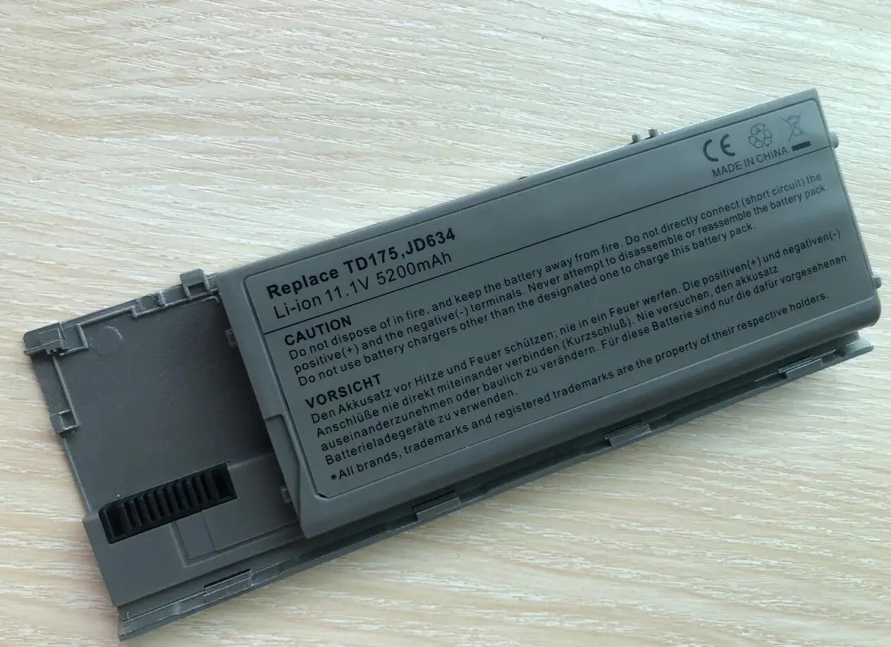 Laptop battery For Dell Latitude D620 D630 D630c Precision M2300 Latitude D630 UD088 TG226 TD175 PC764 FG442 KD492