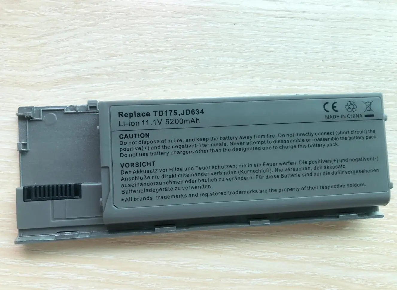 Laptop battery For Dell Latitude D620 D630 D630c Precision M2300 Latitude D630 UD088 TG226 TD175 PC764 FG442 KD492