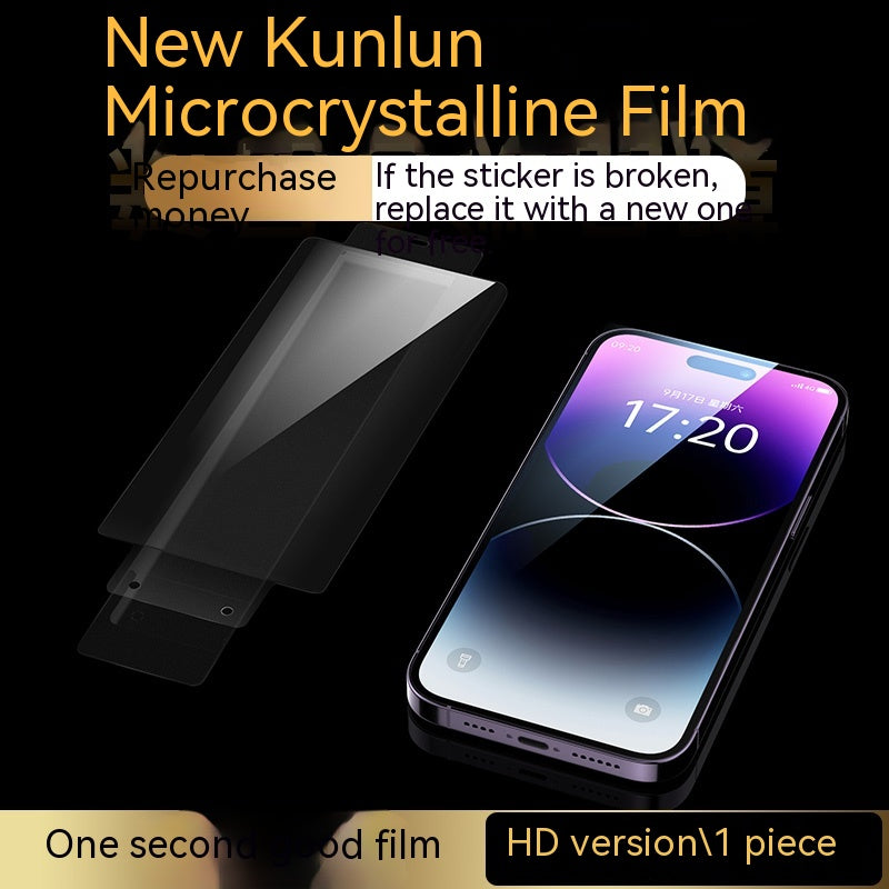 Cell Phone Tempered Film Full-screen Coverage Dust-free Warehouse Second Sticking