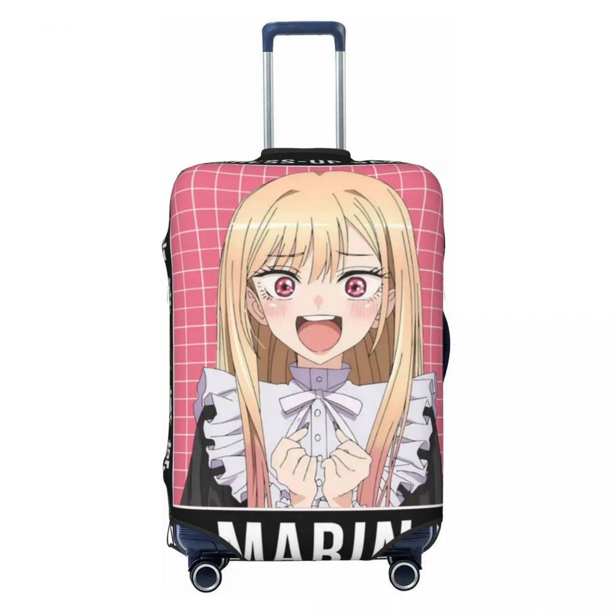 Marin Kitagawa My Dress Up Darling Suitcase Cover Holiday Kitagawa Marin anime Strectch Luggage Accesories Travel Protector