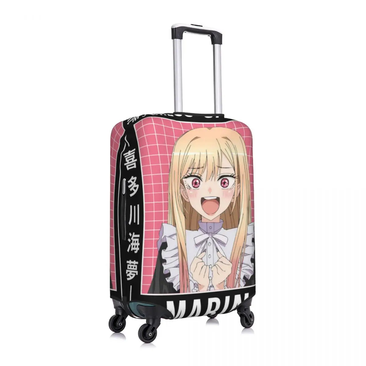 Marin Kitagawa My Dress Up Darling Suitcase Cover Holiday Kitagawa Marin anime Strectch Luggage Accesories Travel Protector